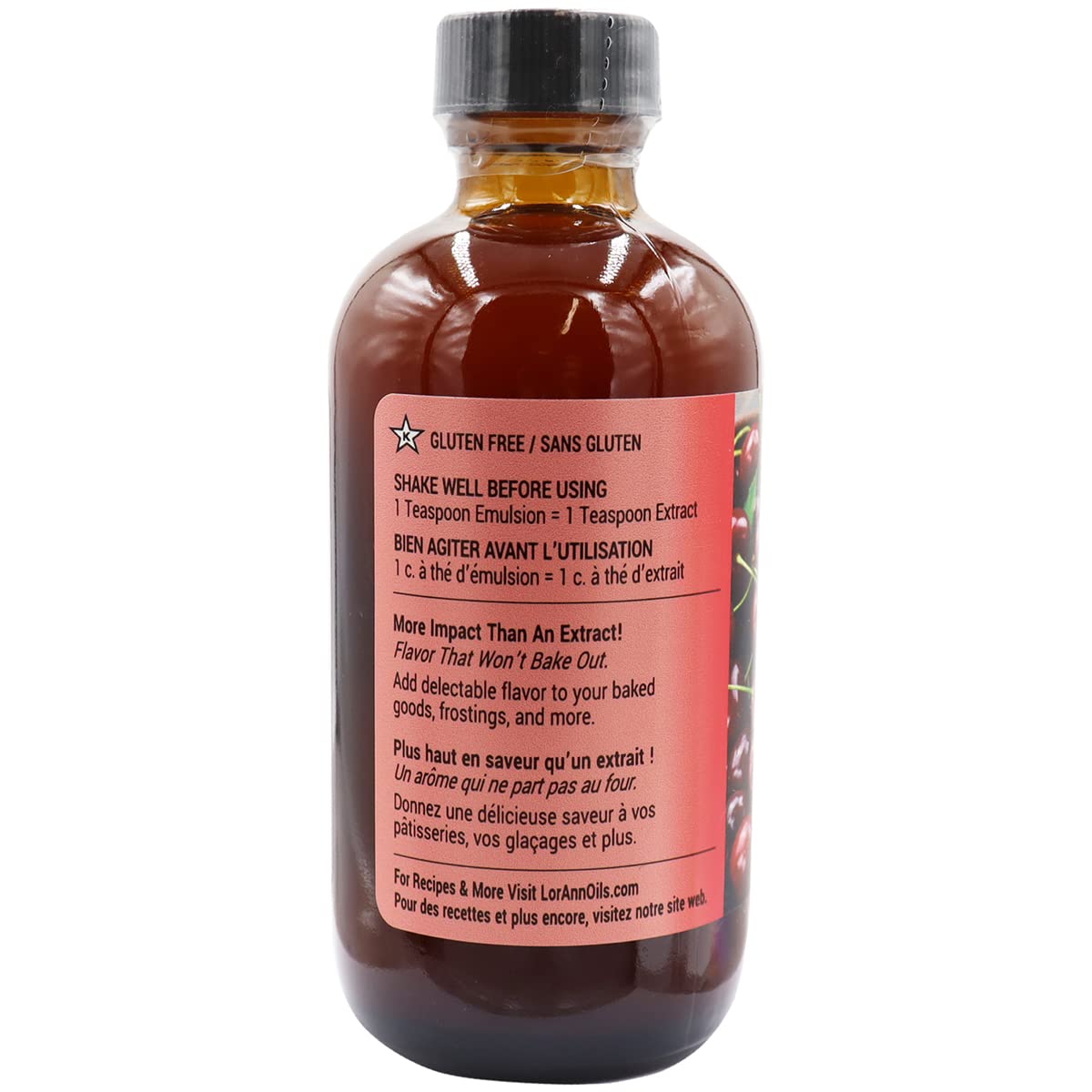 Lorann Oils Cherry Bakery Emulsion: Authentic Cherry Flavor